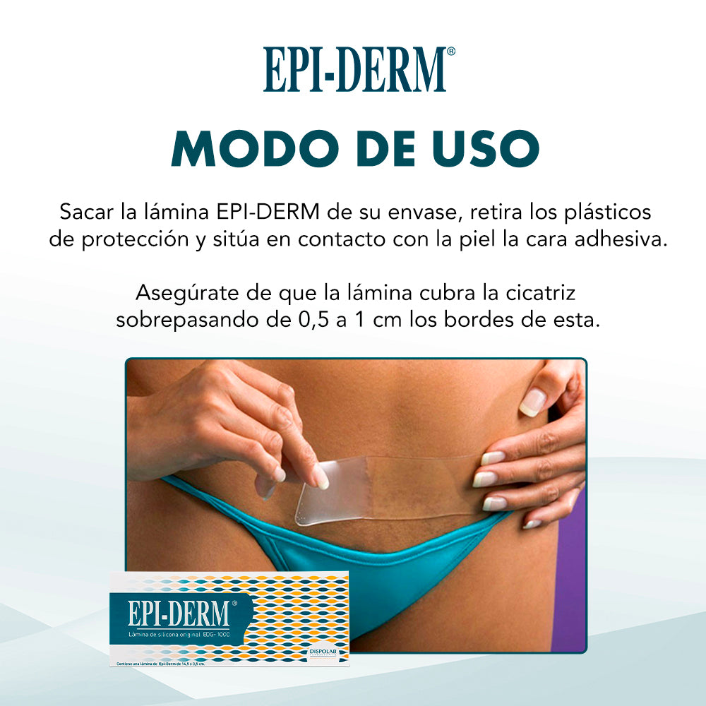 PACK TRIO EPIDERM EDG-1000 (14.5 X 3.5CM)