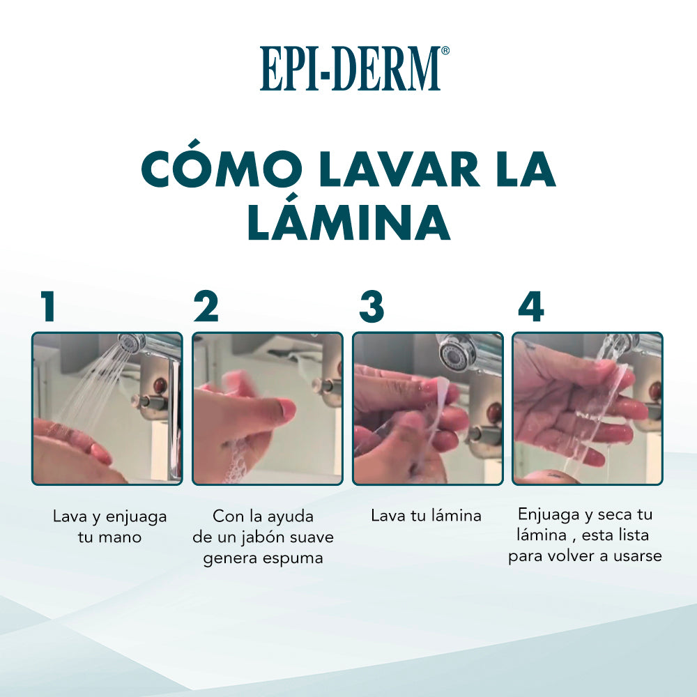 PACK TRIO EPIDERM EDG-1000 (14.5 X 3.5CM)