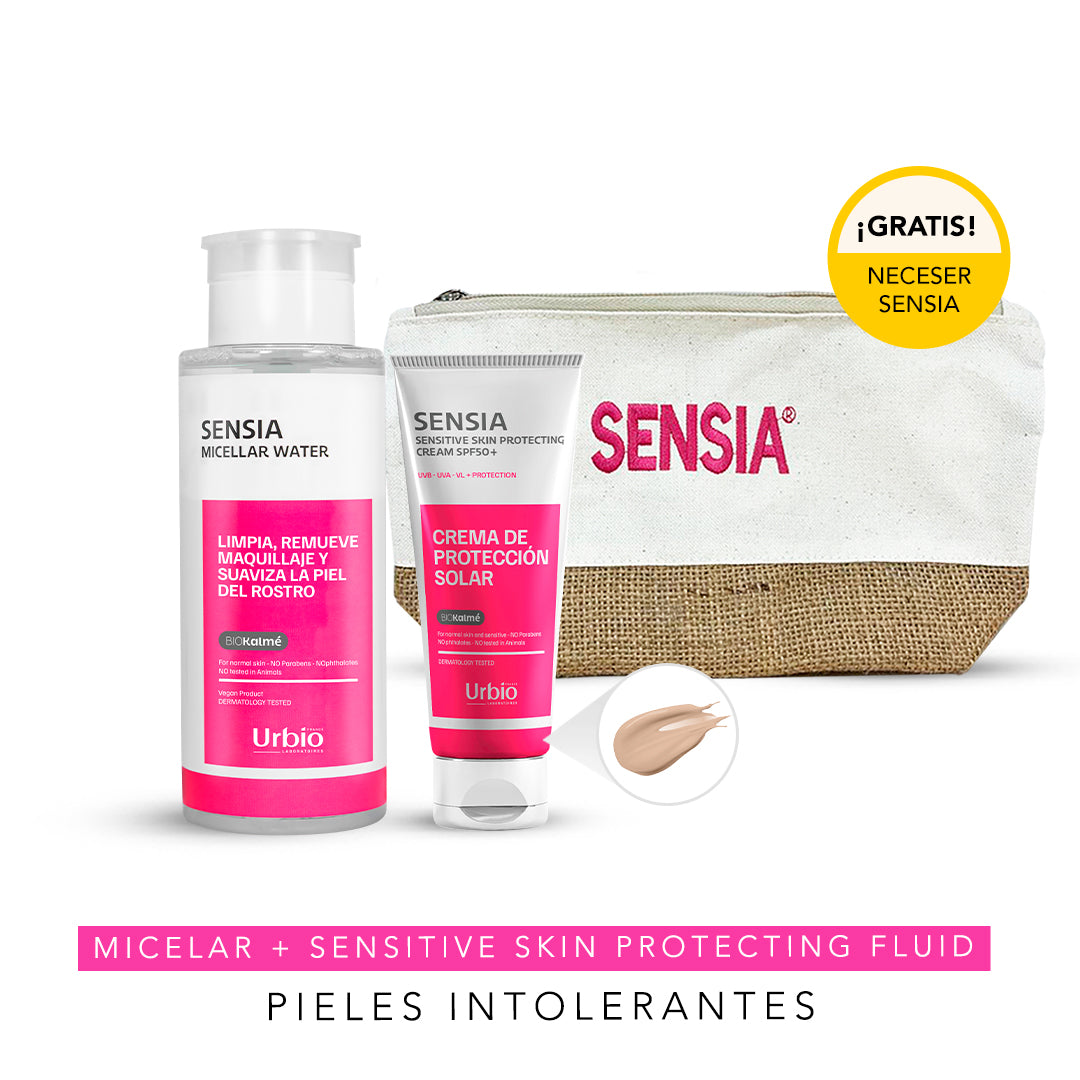 PACK SENSIA SENSITIVE SK CR SPF50 40ML + MICELLAR W. 300ML