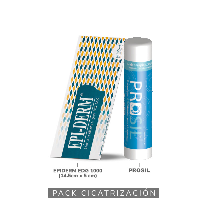 PACK CICATRIZACIÓN - EDG-1000 (14.5x3.5cm) + Prosil