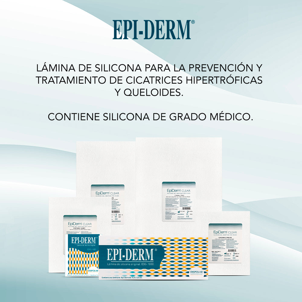 EPIDERM EAC 1 AREOLA- LAMINA DE SILICONA GEL 7.6 X 1.9 CM
