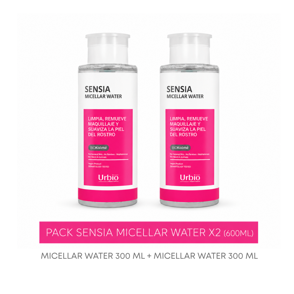 Pack Sensia Micellar Water x2 (600ml)