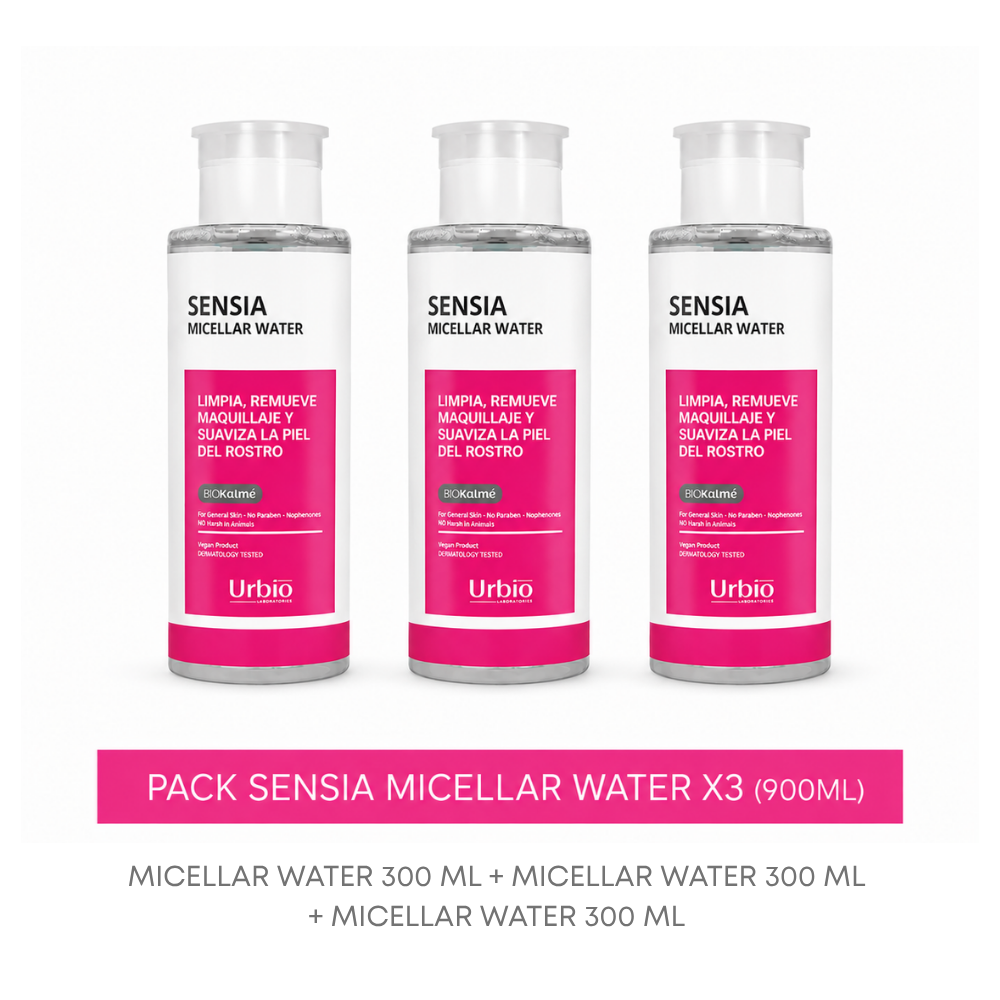 Pack Sensia Micellar Water x3 (900ml)