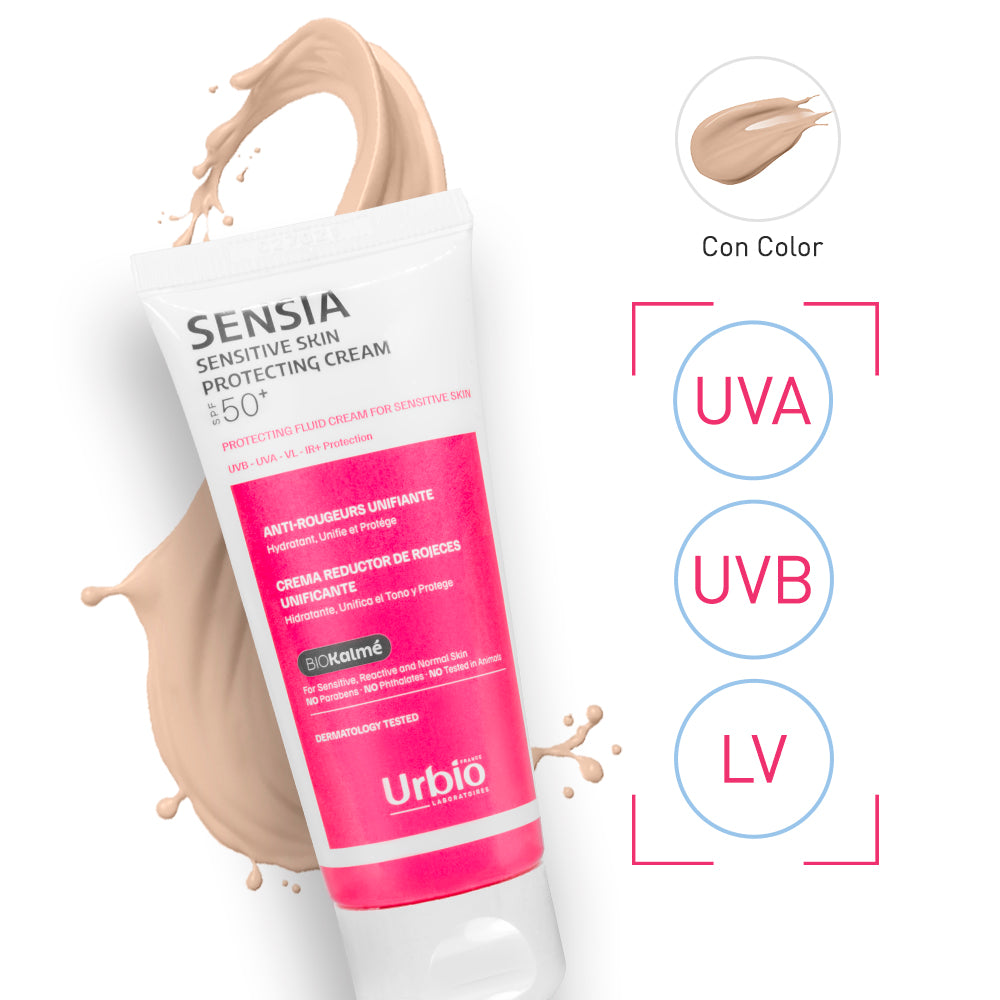 SENSIA SENSITIVE SKIN PROTECTING FLUID CREAM 50+